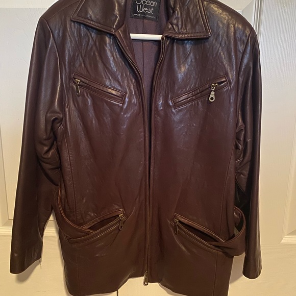 Ocean West lambskin leather coat - Picture 5 of 6